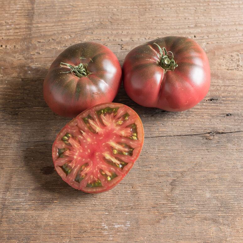 Lycopersicon esculentum 'Black Krim' - Tomato from My Organic Table